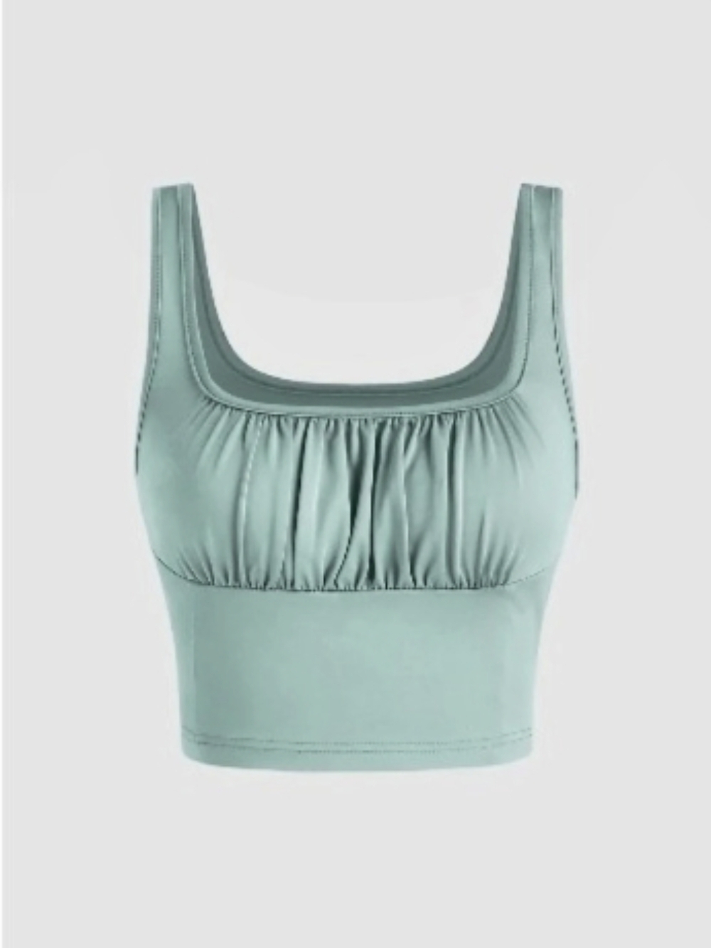Cider | Ruched Crop Top - Picture 5 of 11